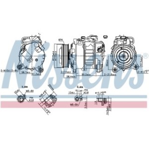 Compressor - Nissens 890622