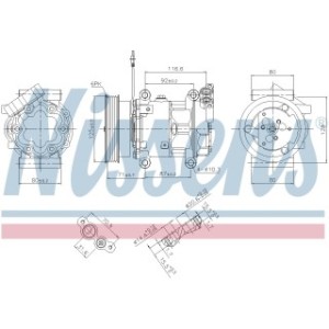 Compressor - Nissens 89064