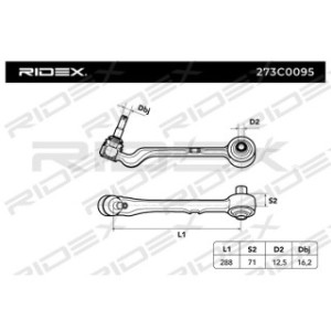Control Trailing Arm - RIDEX 273C0095