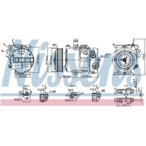 Compressor - Nissens 890751