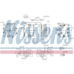 Compressor - Nissens 890761