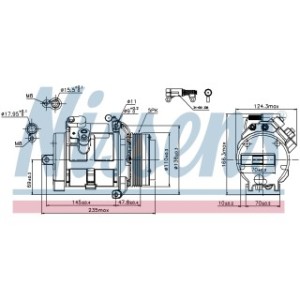 Compressor - Nissens 89077