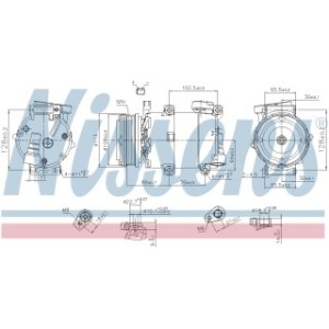 Compressor - Nissens 890788
