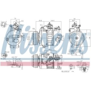 Compressor - Nissens 890792