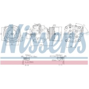 Compressor - Nissens 890806
