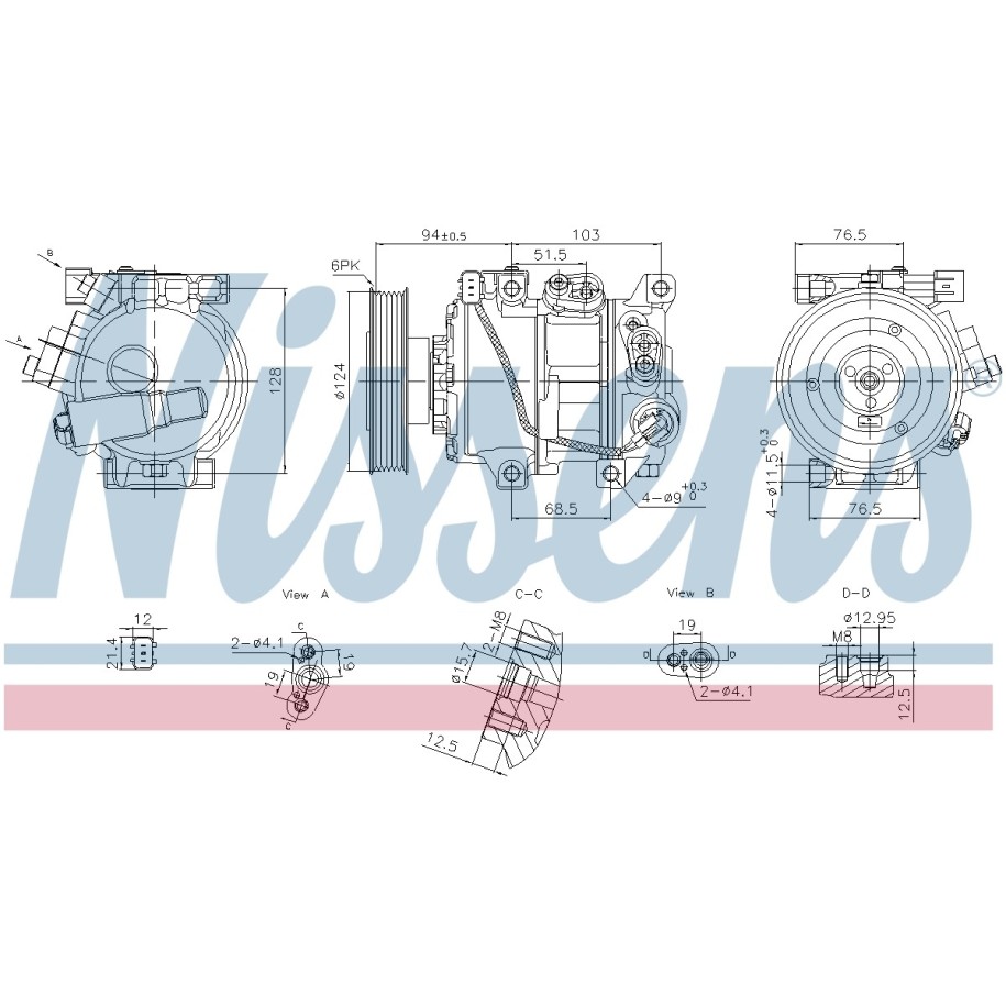 Compressor - Nissens 890896