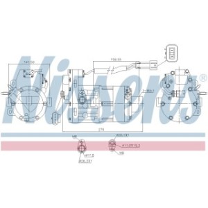 Compressor - Nissens 890954