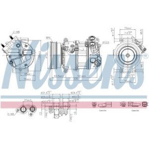 Compressor - Nissens 891004