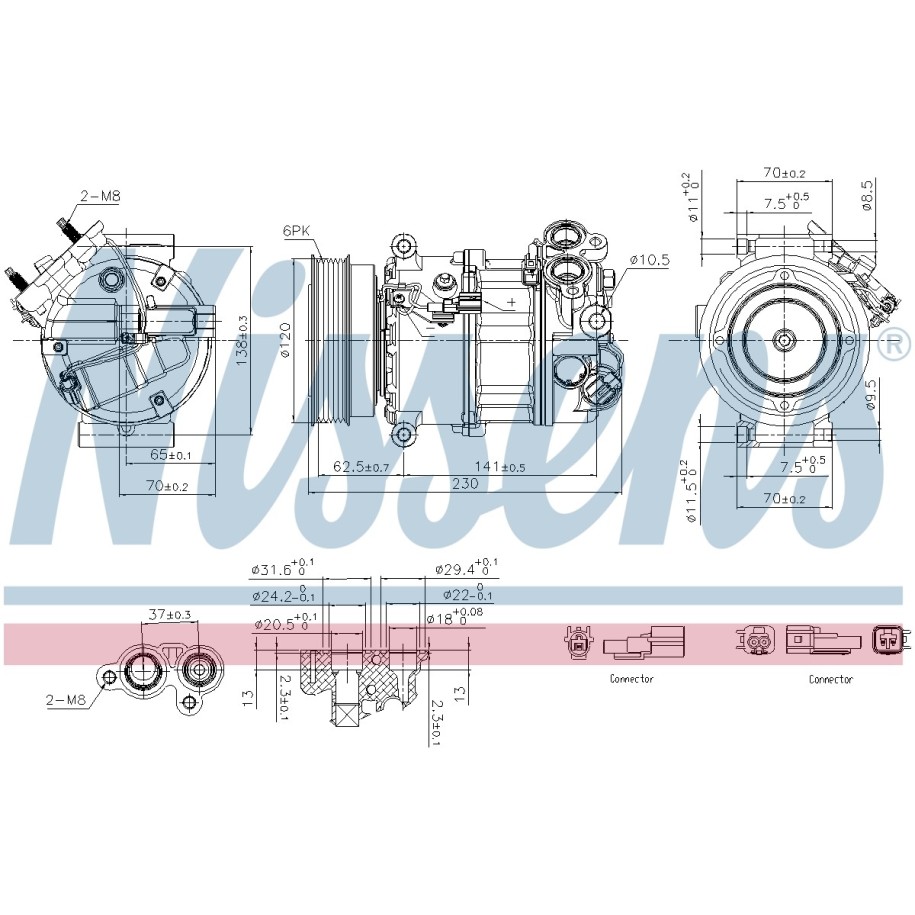 Compressor - Nissens 891004