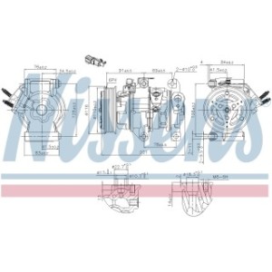 Compressor - Nissens 891007