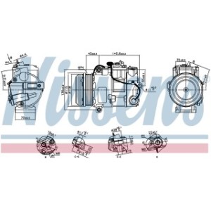 Compressor - Nissens 891031