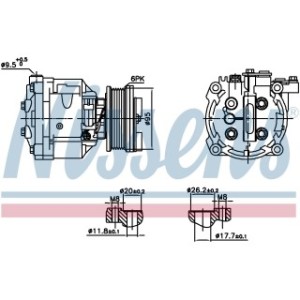 Compressor - Nissens 891078