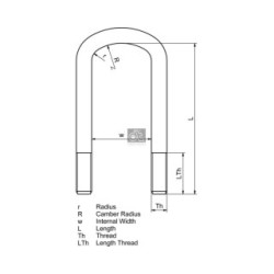 Spring Clamp DIESEL TECHNIC 1.25354 for SCANIA OE 2096131