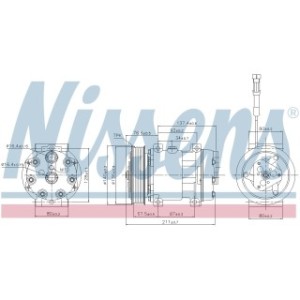 Compressor - Nissens 89137