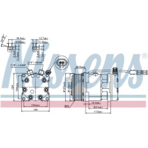 Compressor - Nissens 89139