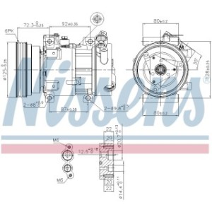 Compressor - Nissens 89148