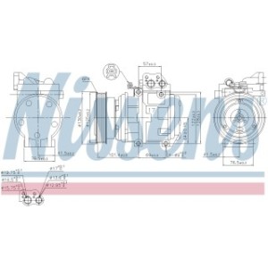 Compressor - Nissens 89153