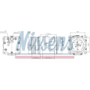 Compressor - Nissens 89160