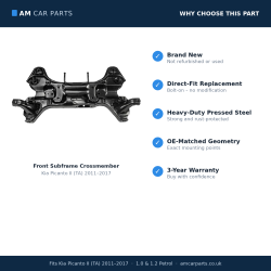 Front Subframe for KIA PICANTO MK2 11-17  62400-1Y000