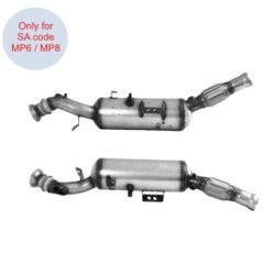 DPF (Diesel Particulate Filter) BM11562H for MERCEDES OE A9064907881