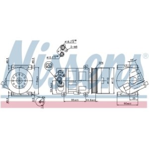 Compressor - Nissens 89202