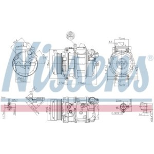 Compressor - Nissens 89212