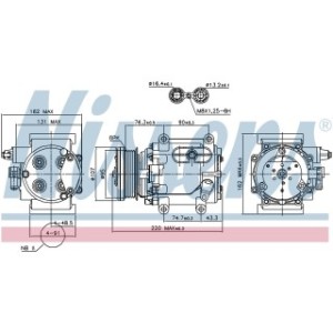 Compressor - Nissens 89239