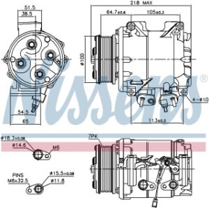 Compressor - Nissens 89242