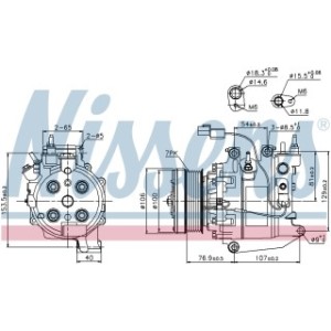 Compressor - Nissens 89246