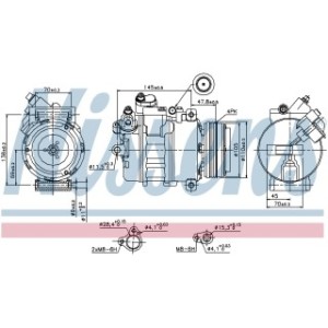 Compressor - Nissens 89341