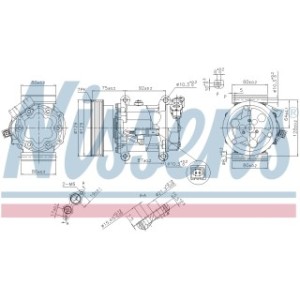 Compressor - Nissens 89372