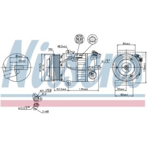 Compressor - Nissens 89392