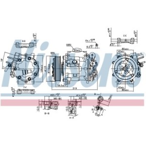 Compressor - Nissens 89404