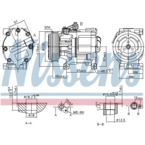 Compressor - Nissens 89405