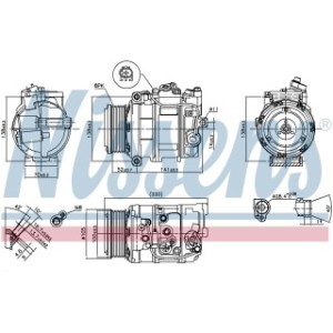 Compressor - Nissens 89412