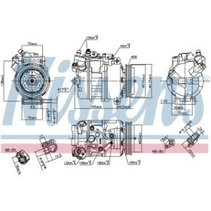 Compressor - Nissens 89417