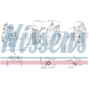 Compressor - Nissens 89421