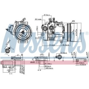 Compressor - Nissens 89462