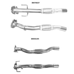 Exhaust Pipe - BM Catalysts BM70637