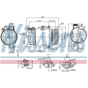 Compressor - Nissens 89483