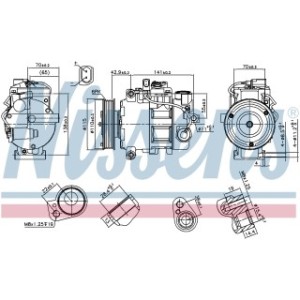 Compressor - Nissens 89513