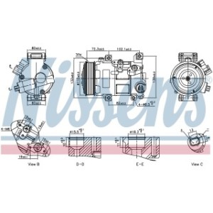 Compressor - Nissens 89516