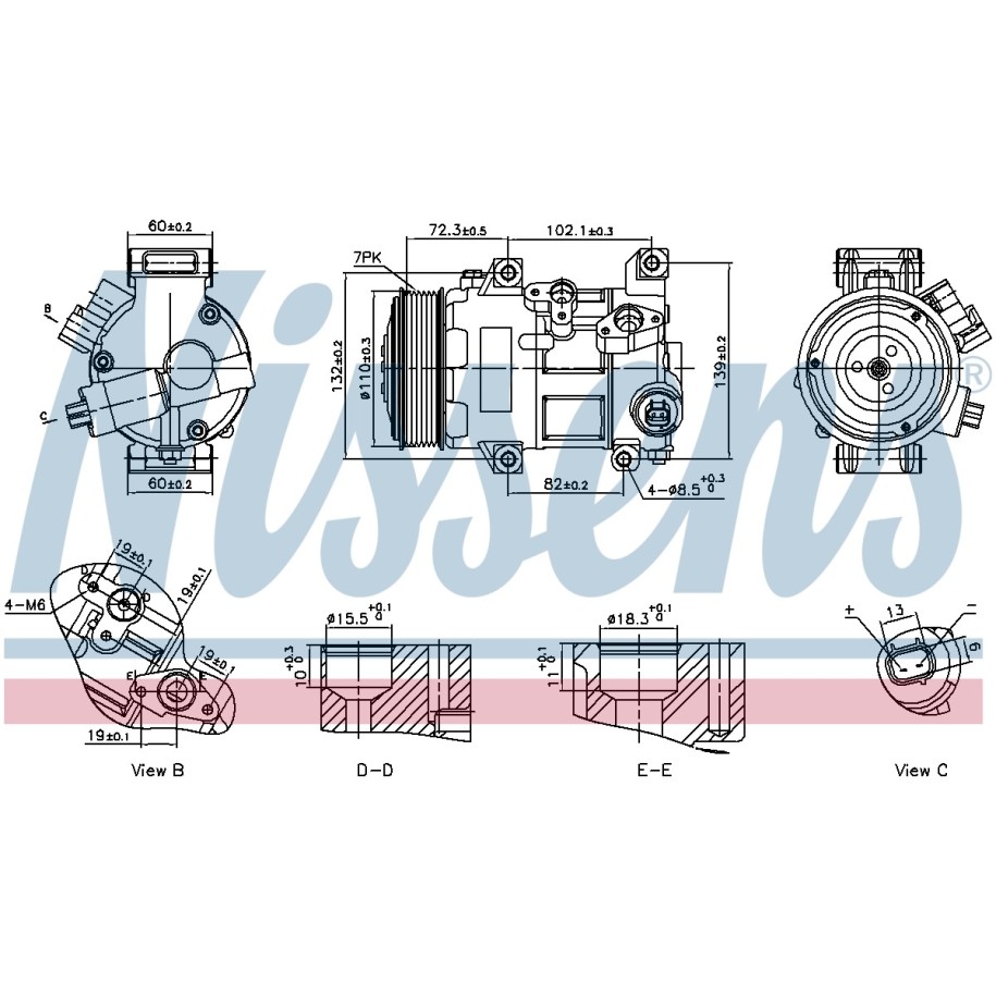Compressor - Nissens 89516