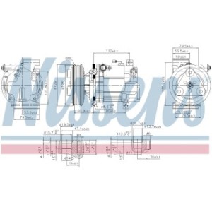 Compressor - Nissens 89549
