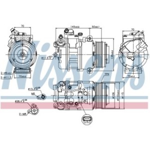 Compressor - Nissens 89574