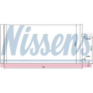 Condenser - Nissens 940034
