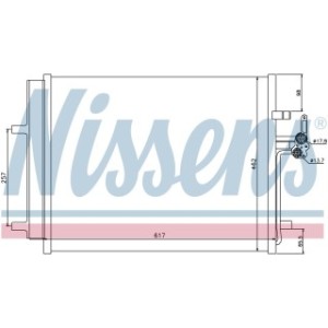 Condenser - Nissens 940043