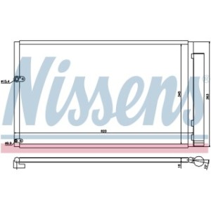 Condenser - Nissens 940047