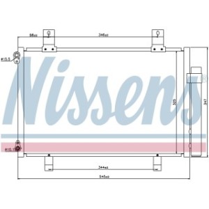 Condenser - Nissens 940057