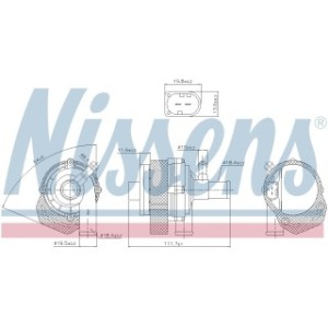 Auxiliary Pump - Nissens 831378